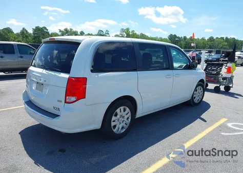 2018 Dodge Grand Caravan Se z USA, uszkodzony, nr VIN 2C4RDGBGXJR253672